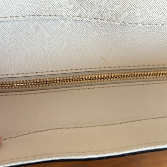 Kate Spade Two Tone Ivory and Black Tote Bag - Picture 14 of 15